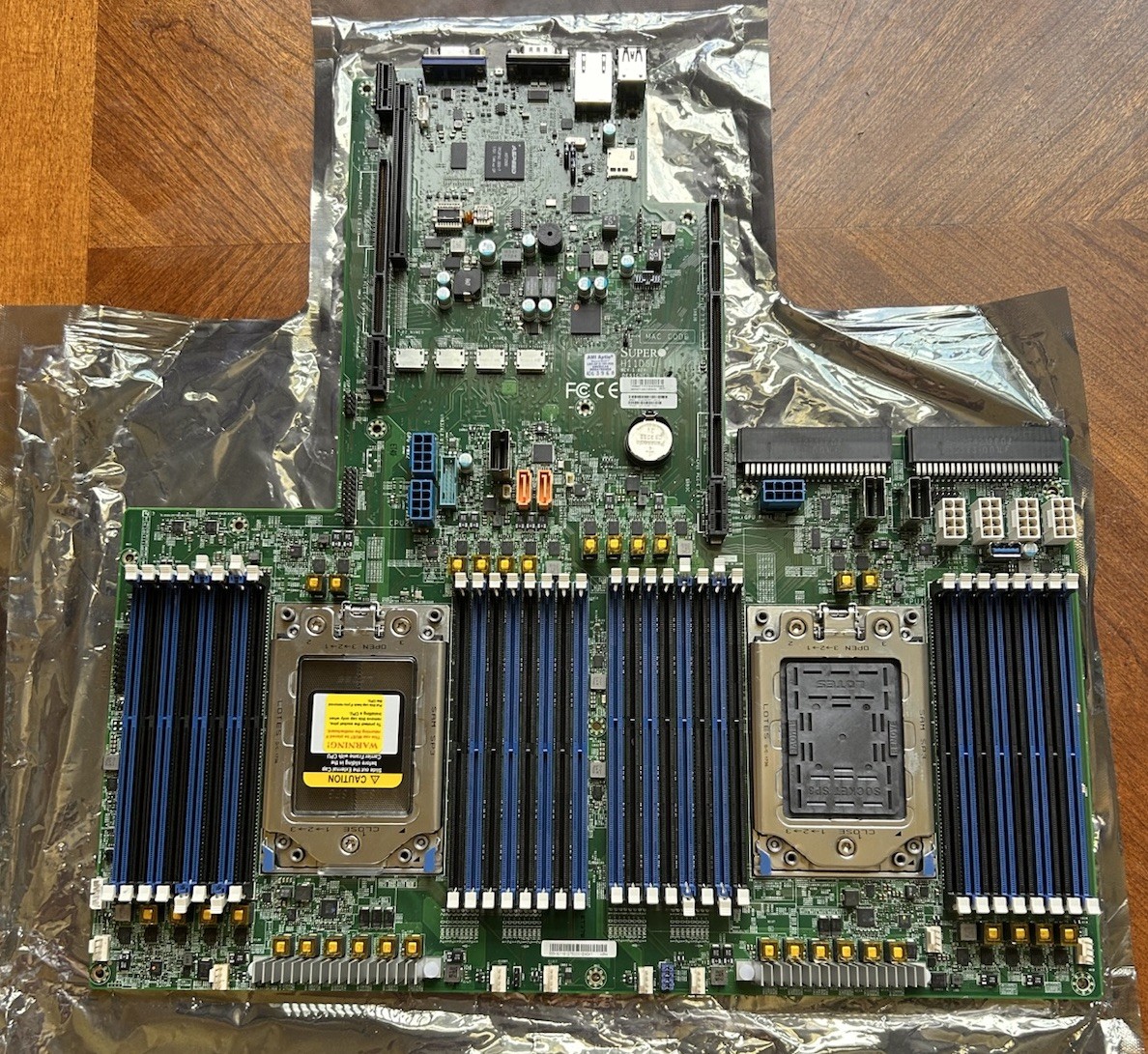 Supermicro H11DSU-iN Rev 1.02A Dual AMD EPYC SP3 Server Motherboard 32 DIMM