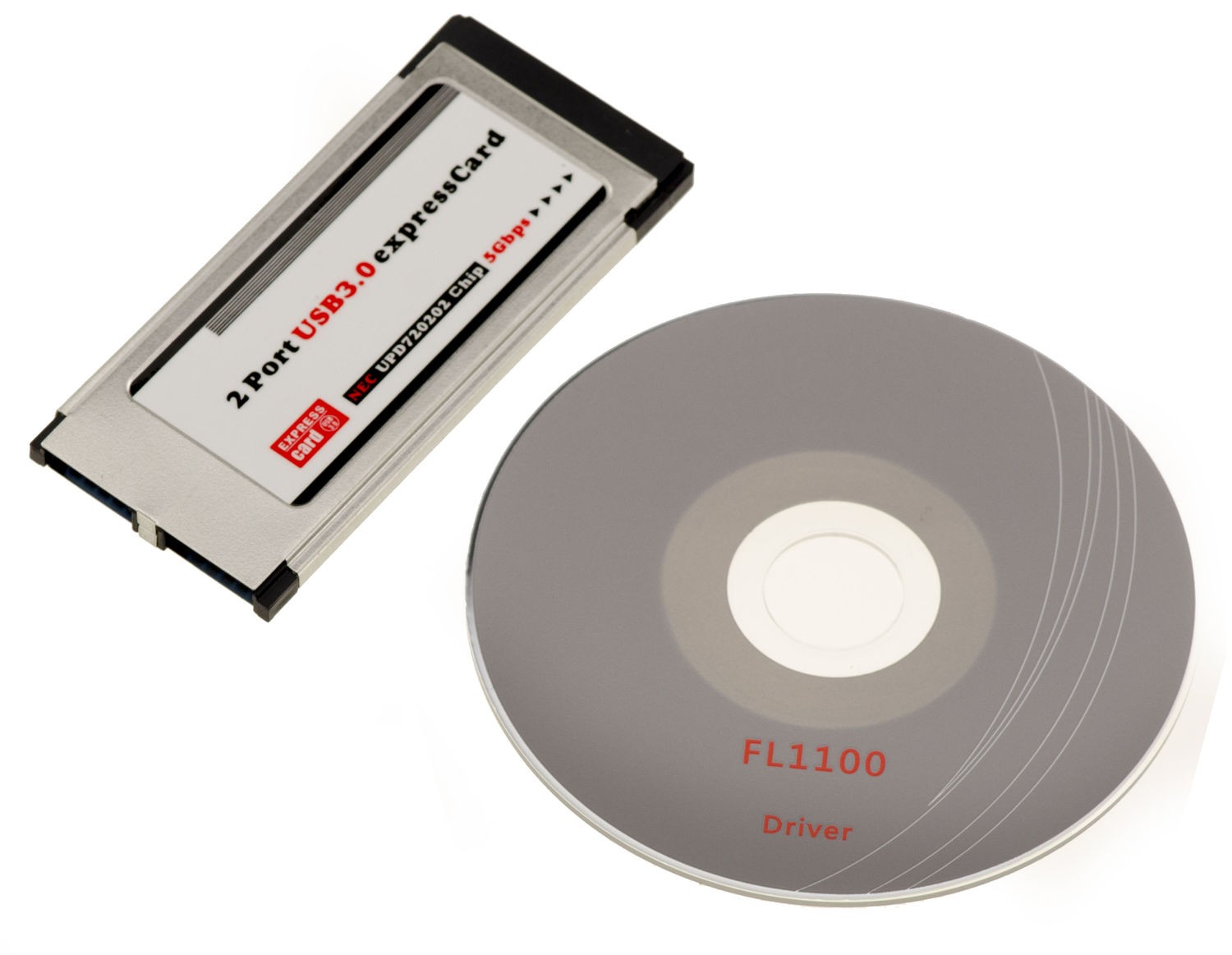 ExpressCard 34 USB 3.0 2 USB3 Ports 5G FRESCO LOGIC FL1100