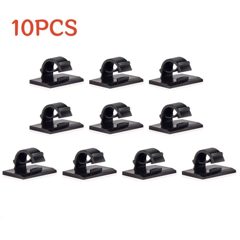 150Pcs Cable Clips Self-Adhesive Cord Management Wire Holder Organizer Clamp US