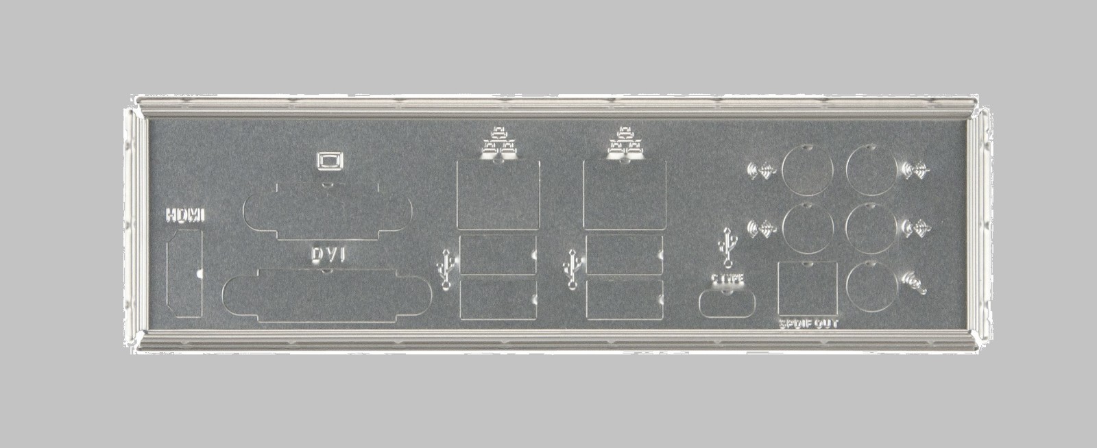 Supermicro MCP-260-00097-0N IO Shield I/O Shield with EMI Gasket For 2U+ Chassis