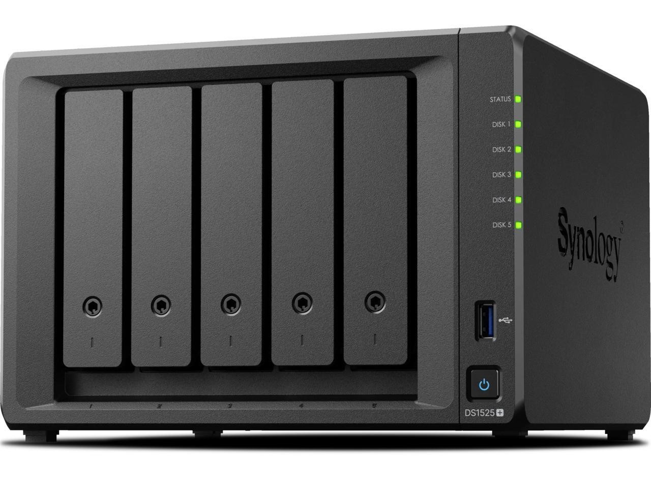 Synology 5-bay DiskStation DS1525+ (Diskless)