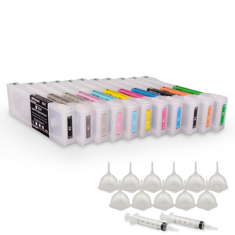 11*700ml T6361-T6369 T636B Empty Ink Cartridge For Pro 7900 9900 7910 9910