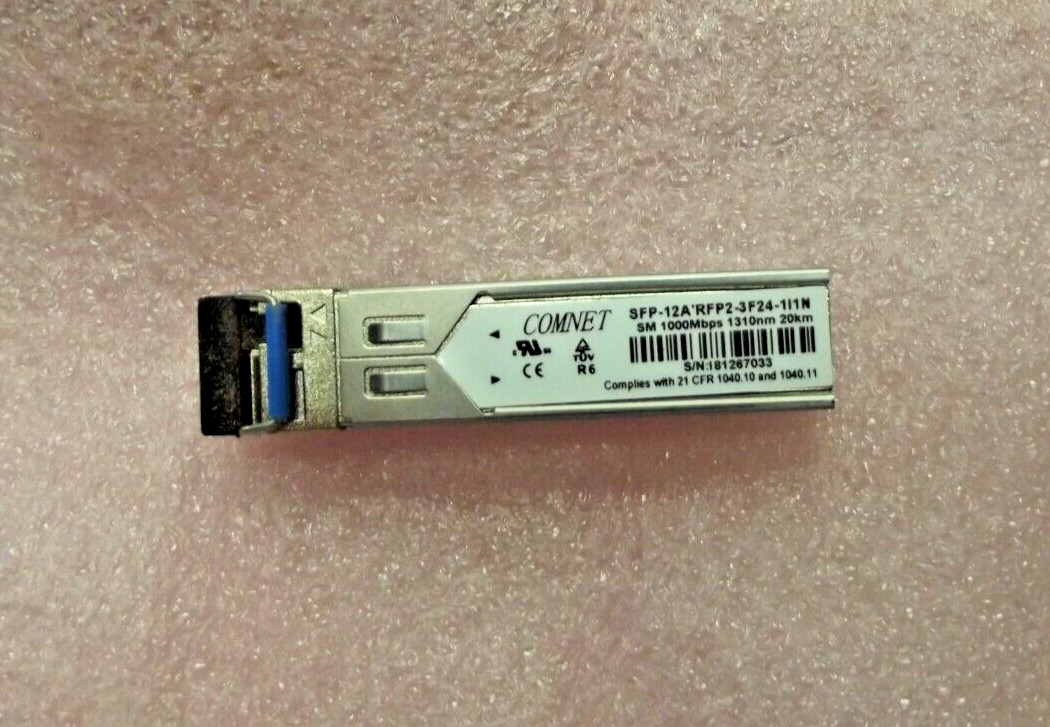 COMNET - SFP- 12A   (Mbps) 1000 -  20 km -  (nm)  1310 - NEW