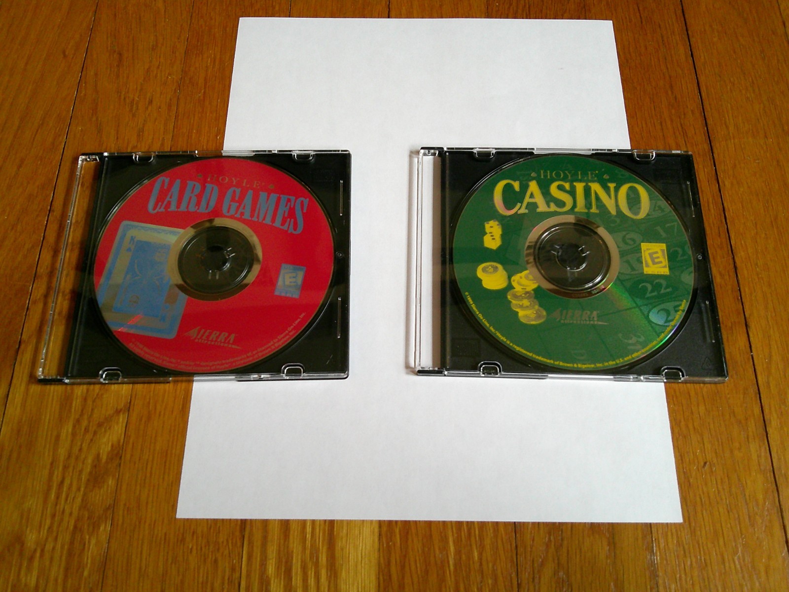 Hoyle Card Games & Casino 1999 1998 PC 2 CD-ROM  Sierra 