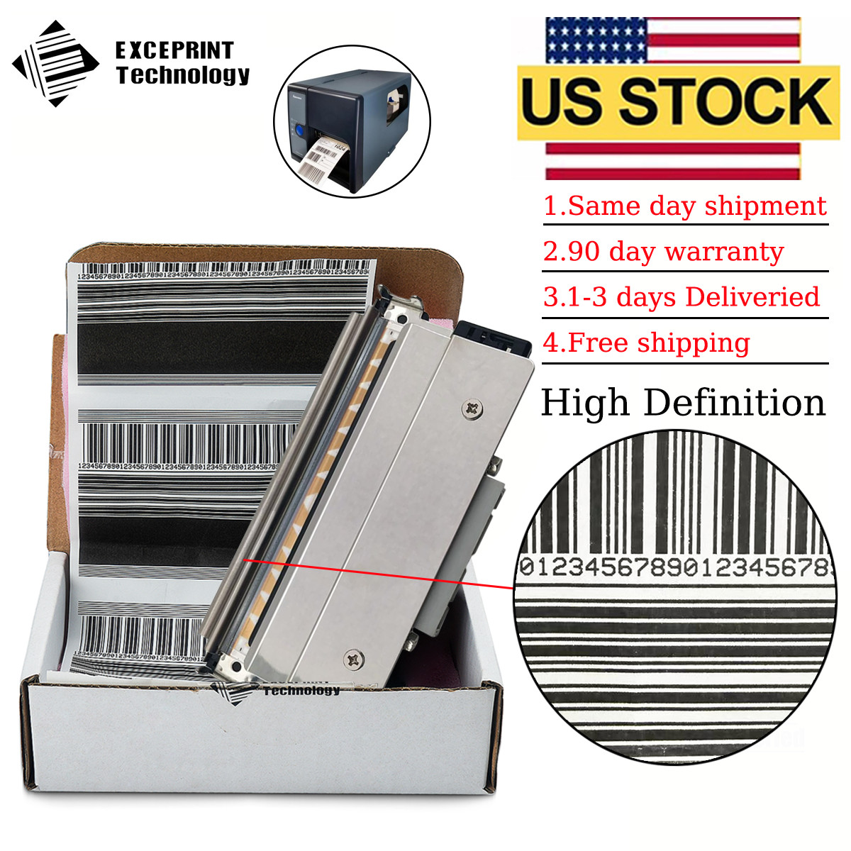 ✅ Printhead for Intermec EasyCoder PD41 PD42 Printer 203dpi 141-000044-962 ✅