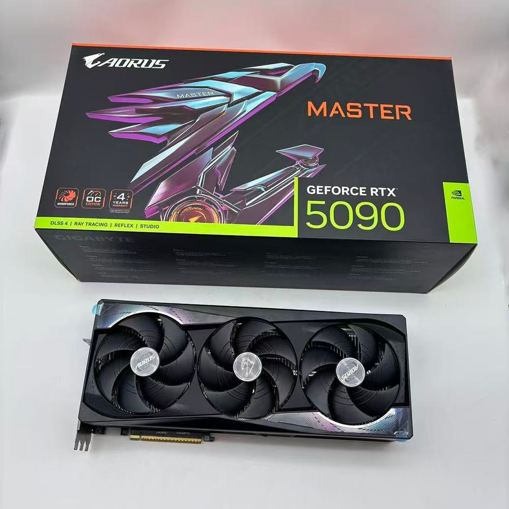 GIGABYTE AORUS RTX 5090 MASTER No Core & VRAM With Box -FOR PARTS (US Stock)