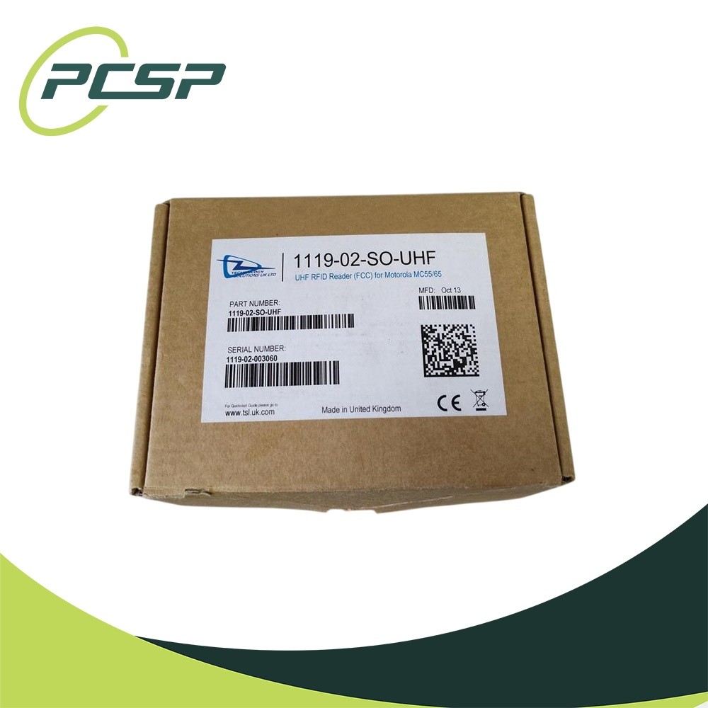 Genuine TSL 1119-02-SO-UHF RFID Reader for Motorola MC55/65/67 1000mAh Battery