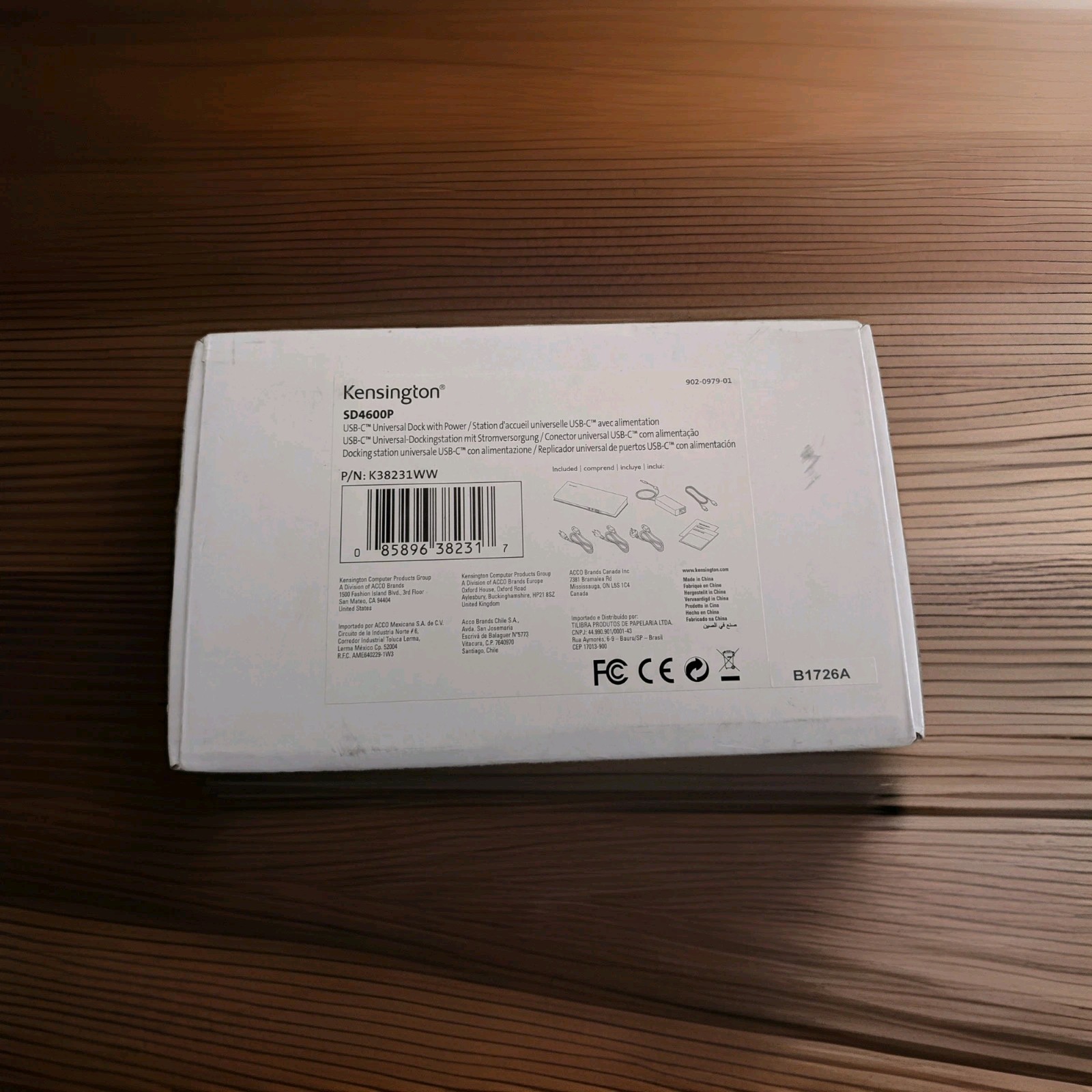 Kensington SD4600P – USB-C Docking Station – New