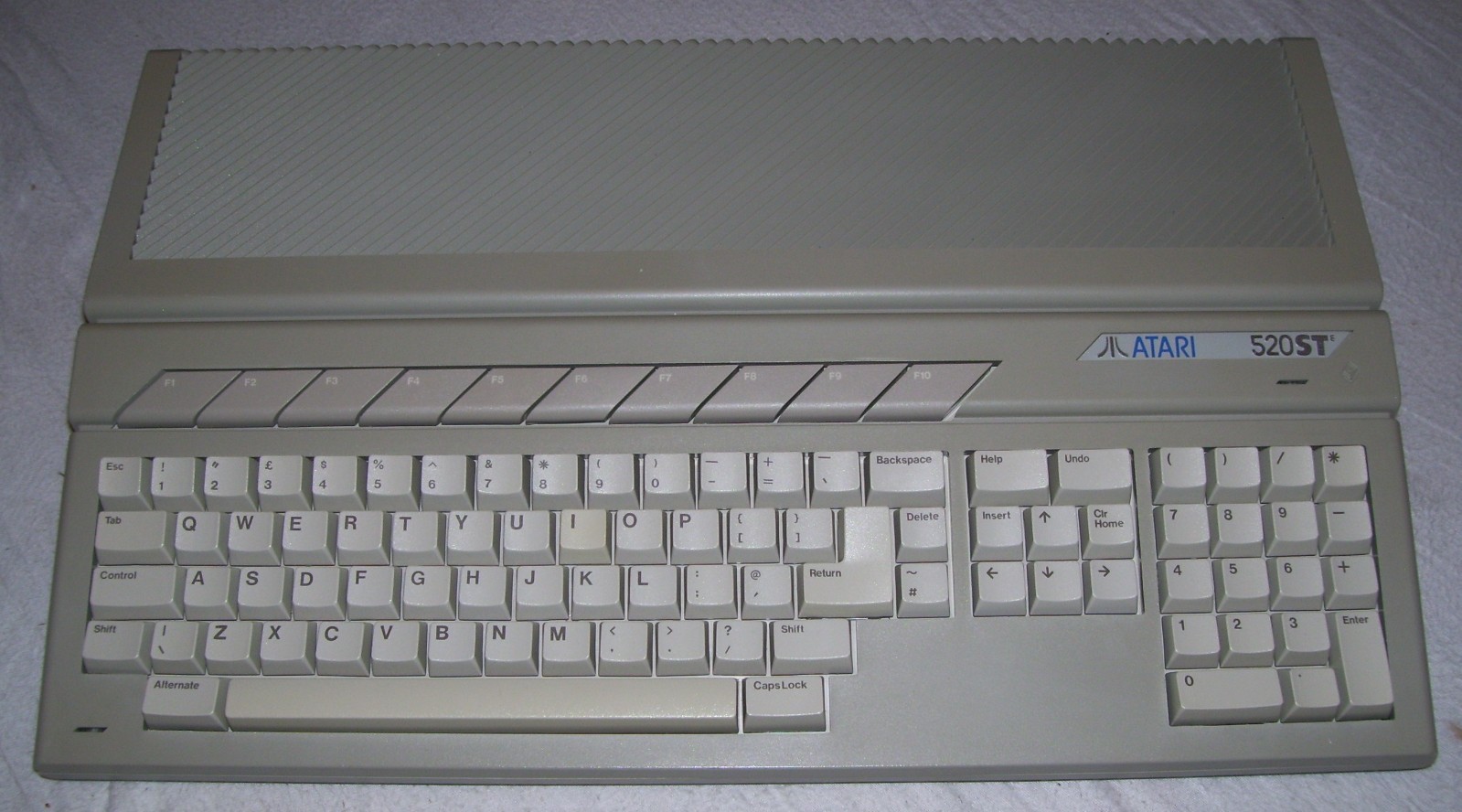 Atari ST 520 STE Computer 4MB 4096 Memory TOS 1.62 Good DMA 720K FDD TESTED OK