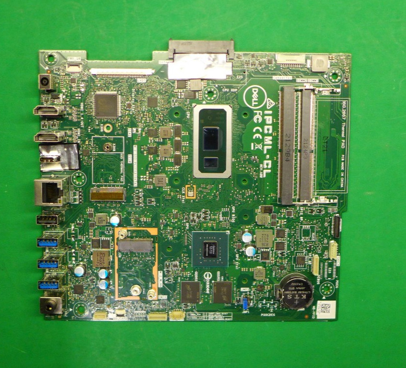 Dell Inspiron 27-7790 IPCML-CL Motherboard I7-10510U  Nvidia GeForce MX110 GDJXY