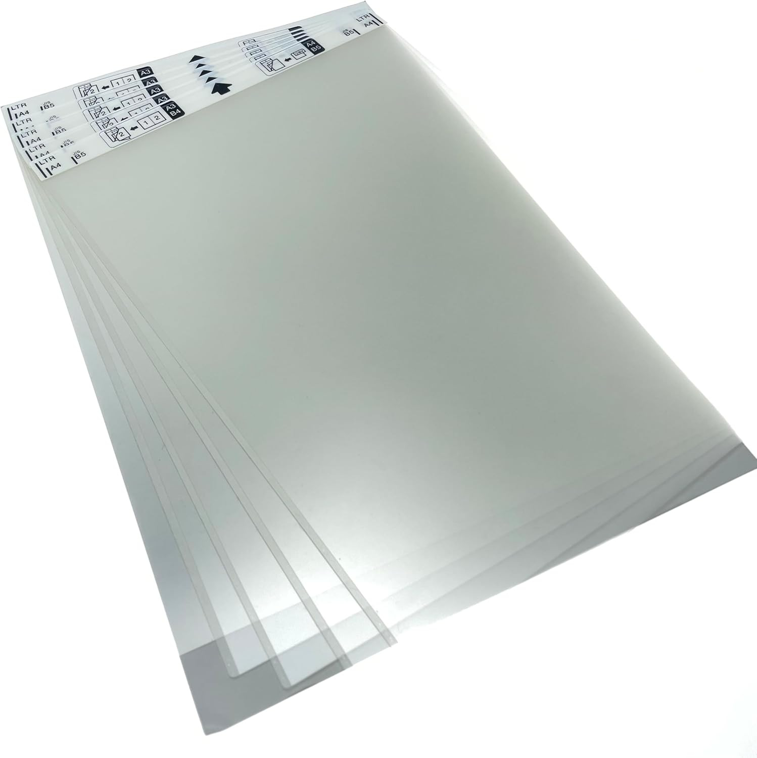 5 X CS-A3301 Scanner Carrier Sheet Scan A3,B4,Damaged Torn Wrinkled Fragile Pape