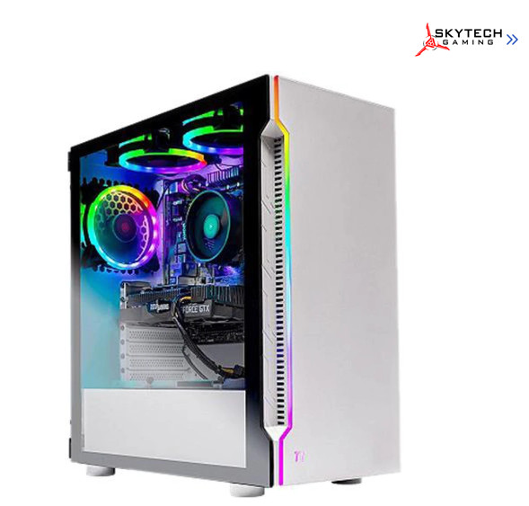 Skytech Archangel Gaming Computer PC Desktop – Ryzen 5 2600 16GB 500G