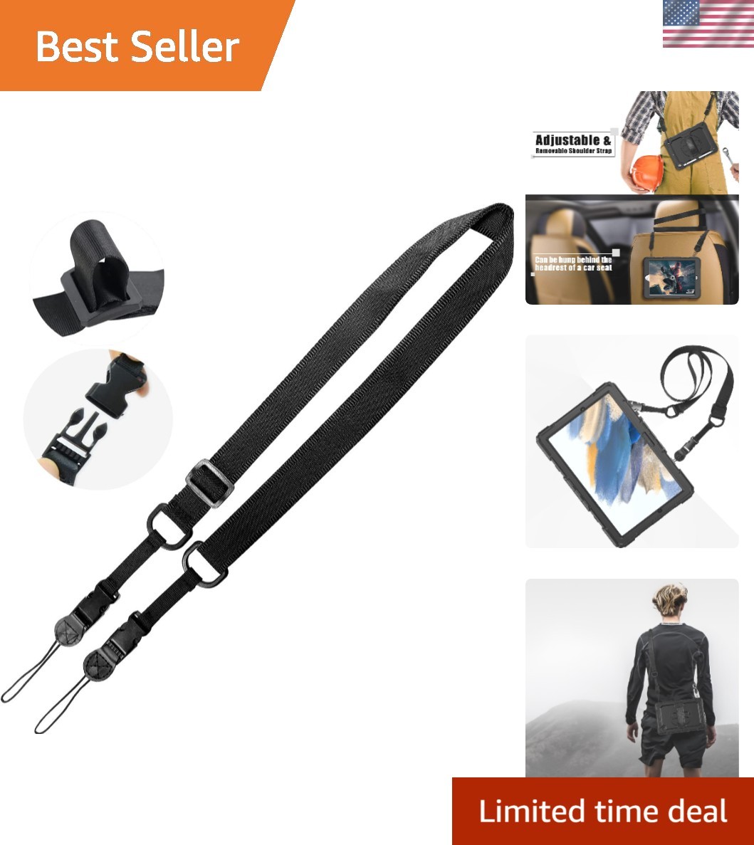 BLOSOMEET Portable Shoulder Strap for Ipad/Tablet Case/Camera- Adjustable