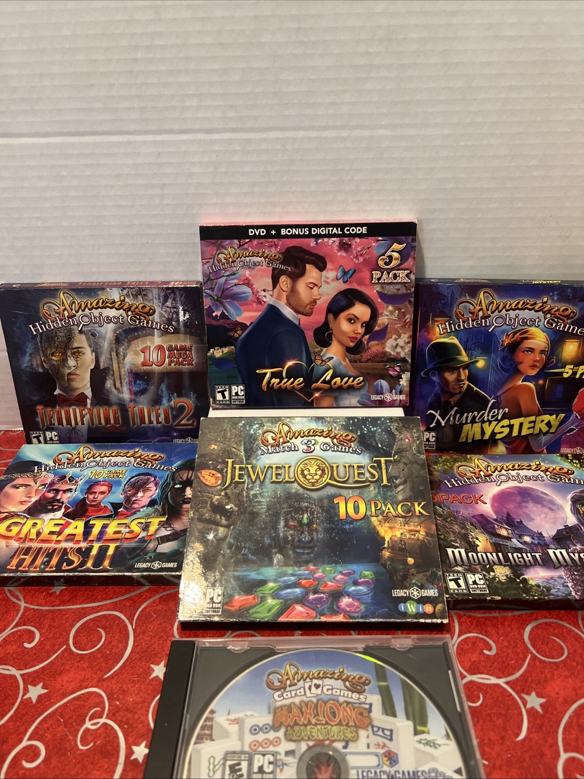 Amazing Hidden Objects PC  Lot (6) Game Pack Mystery Terrifying Tales,True Love,