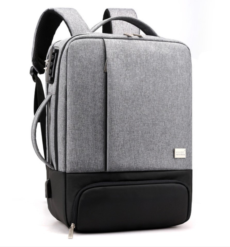 Laptop Backpack Bag 15.6 inch Black /Large Capacity/Password Lock/Antitheft
