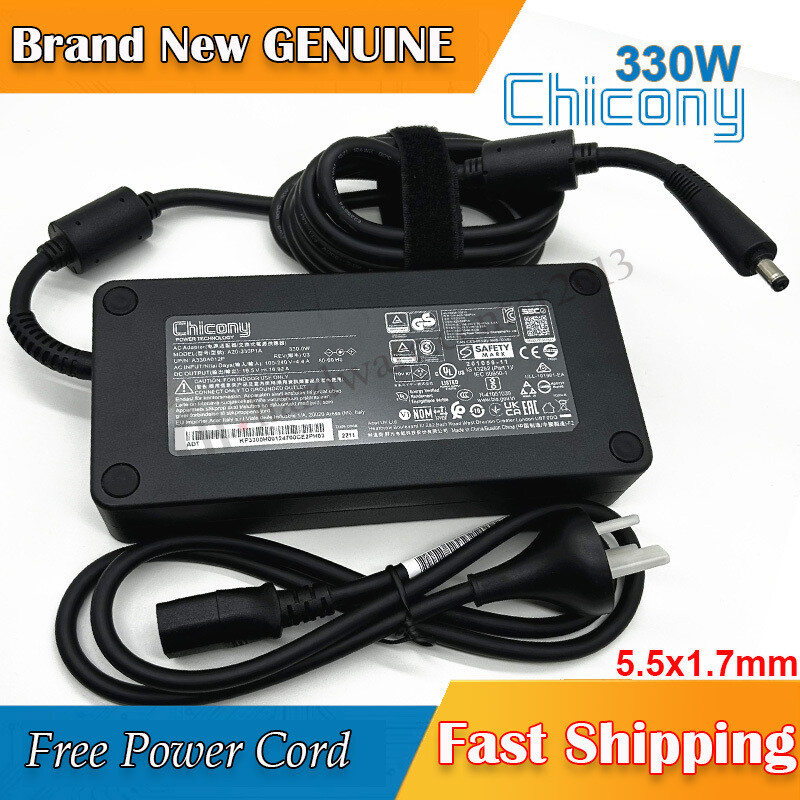 Original 330W AC Adapter Charger For Acer Predator Helios 18 PH18-72-90C9 Gaming