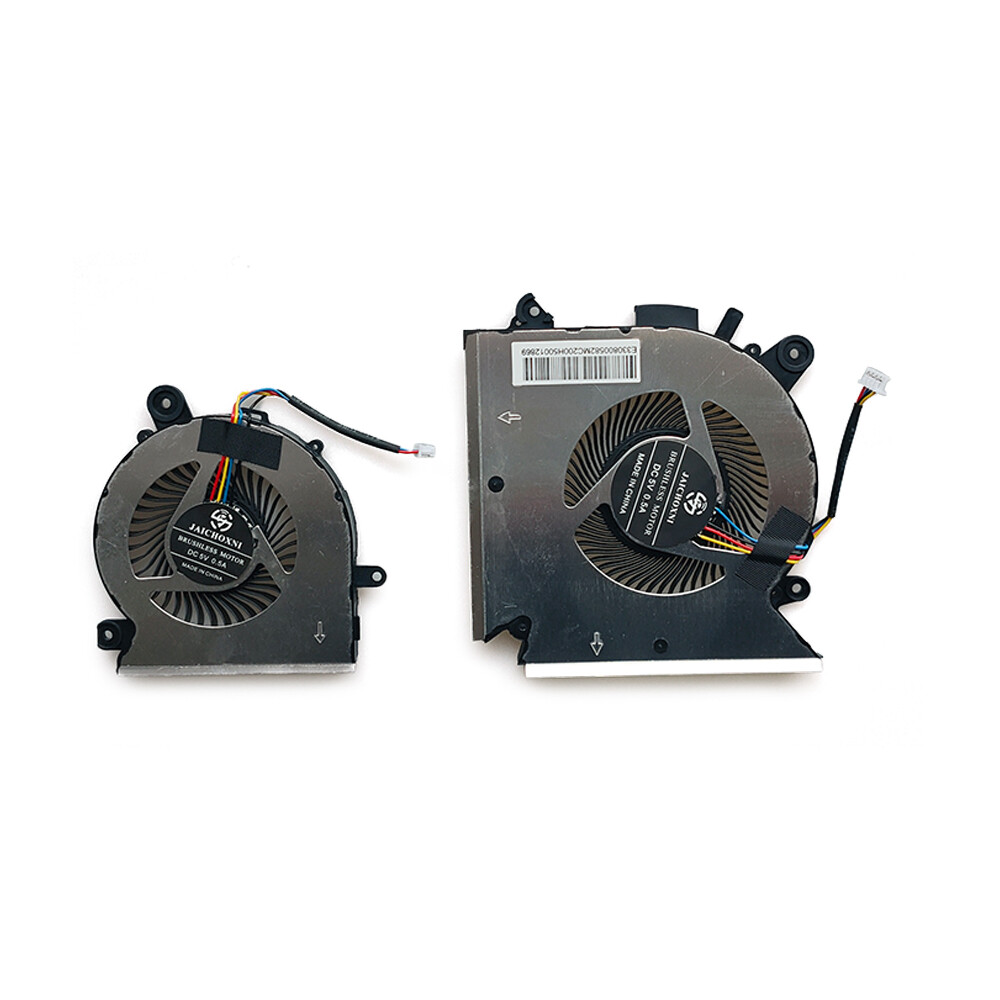 New CPU & GPU Cooling Fan 5V 0.5A For MSI GF65 Thin PABD08008SH N413 N433 4-Pin