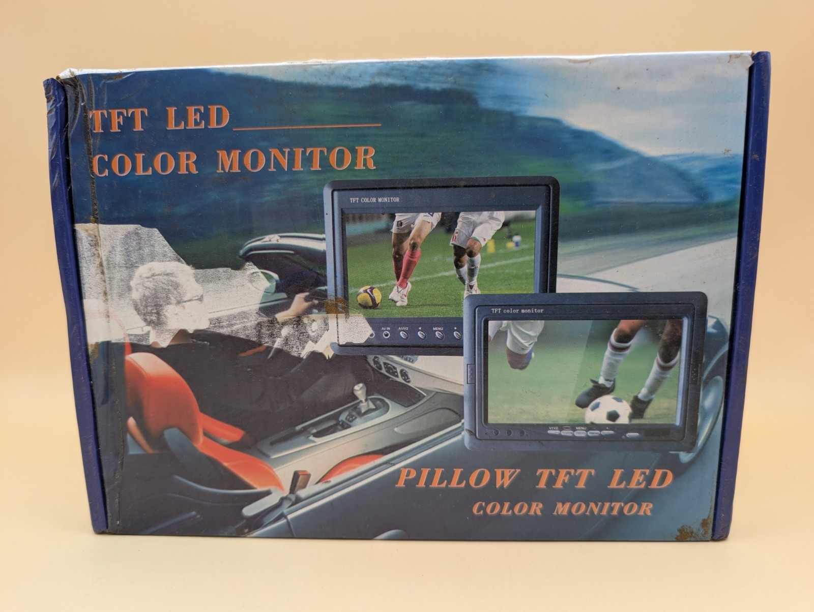 7” TFT Color LCD Monitor Wireless Backup Camera Kit RV Trailer Bus New Open Box