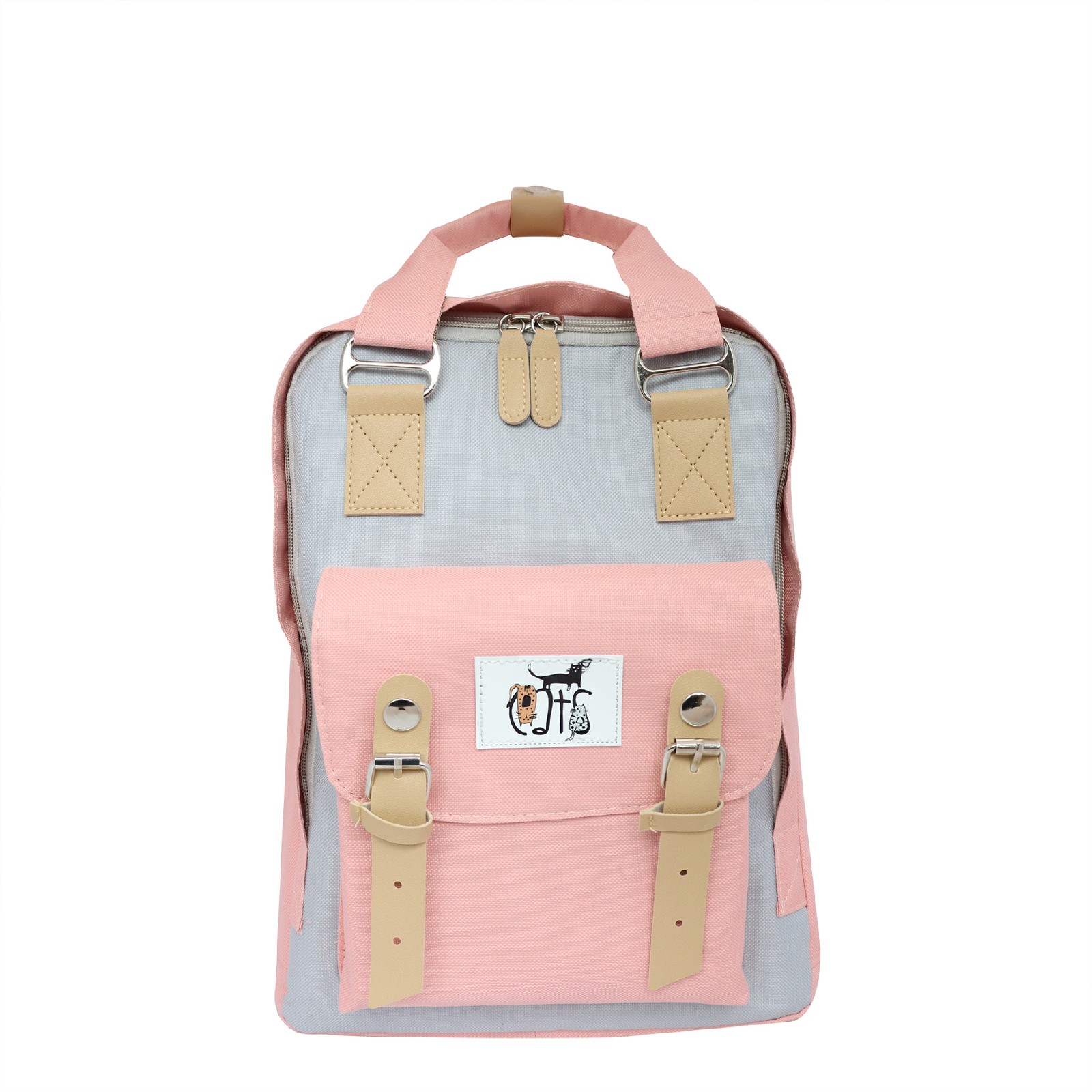 Biggdesign Cats Laptop Backpack for Women, Water Resistant Work Bag with Laptop