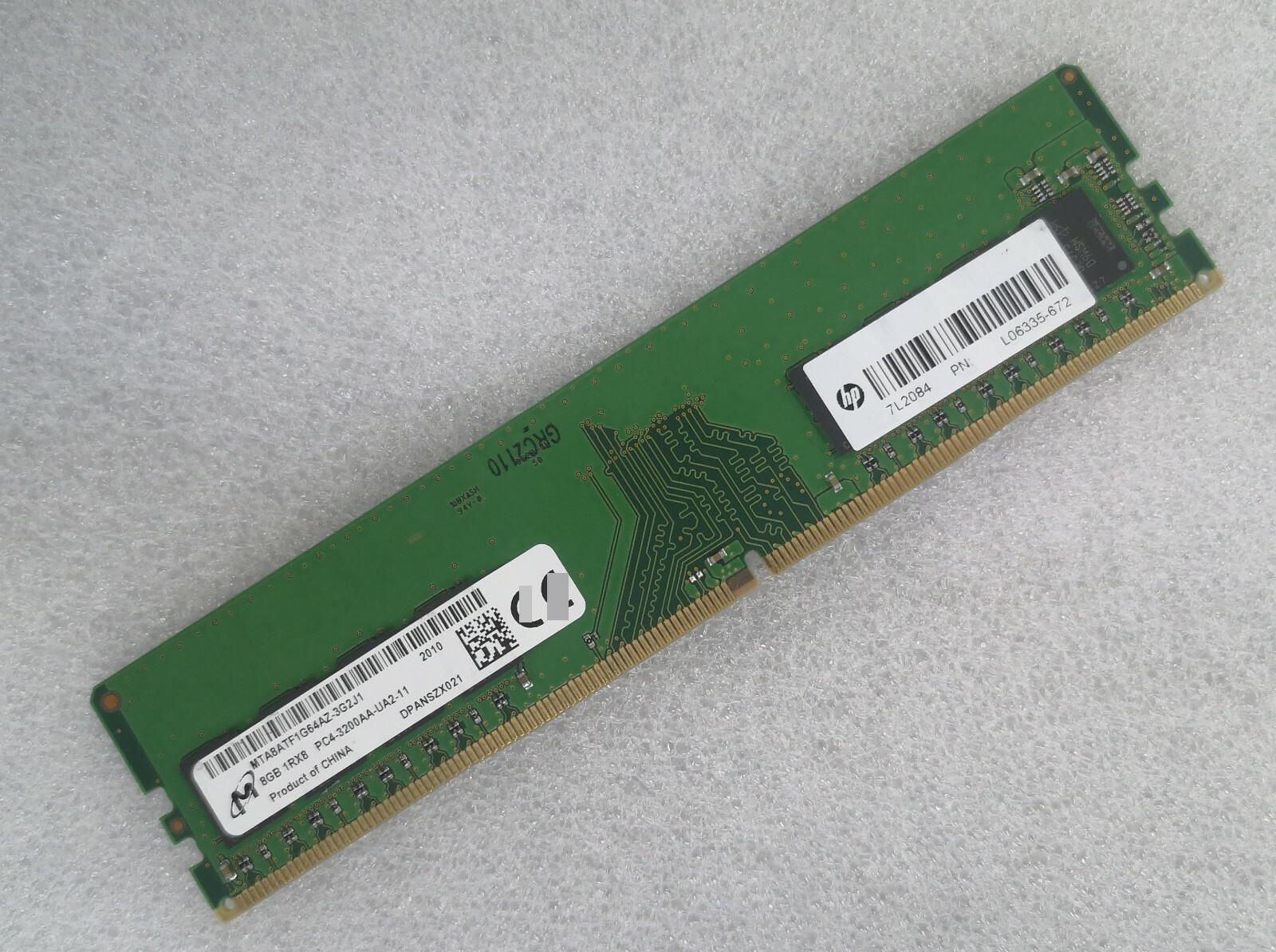 MT Micron 8GB DDR4 3200 Desktop DIMM RAM 1Rx8 PC4-25600 for Lenovo Acer HP Dell