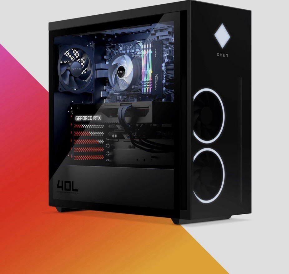 HP OMEN 40L Gaming Desktop Tower PC Black Dedicated Graphics