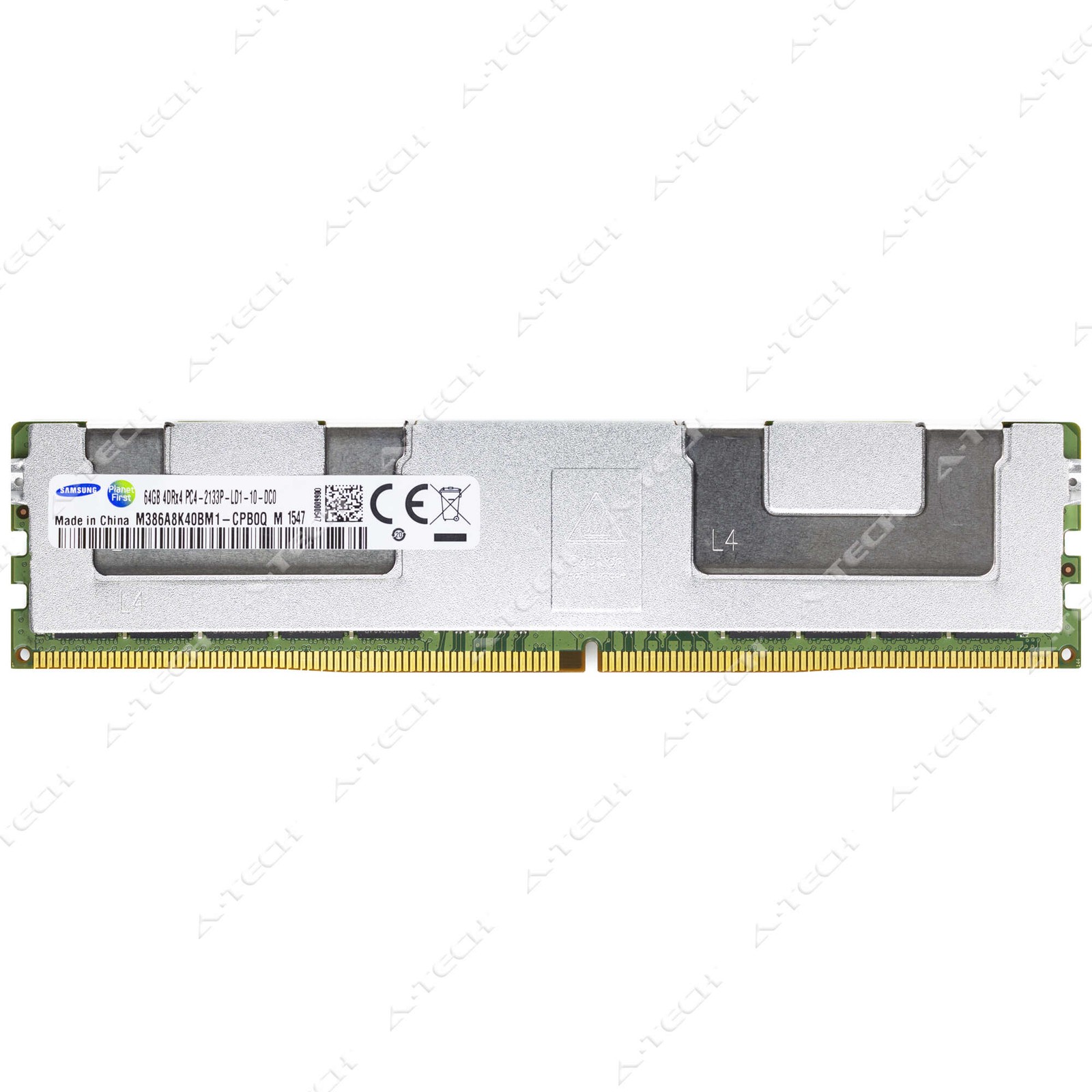 Samsung 64GB DDR4-2133 PC4-17000 ECC LRDIMM Server Memory RAM M386A8K40BM1-CPB