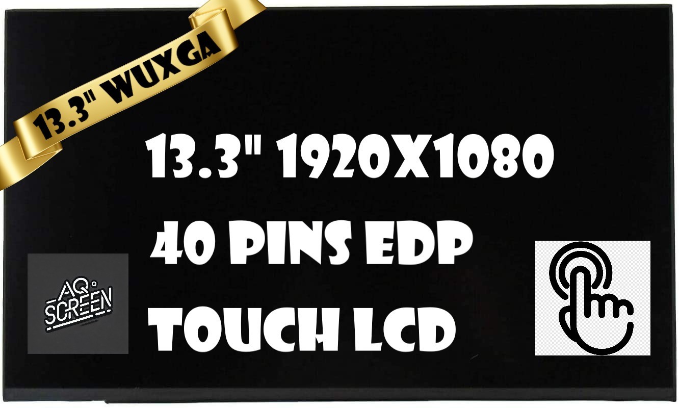 NV133WUM-T00 laptop LED Lcd Touch Screen 13.3" WUXGA 1920x1200 40 Pin Narrow
