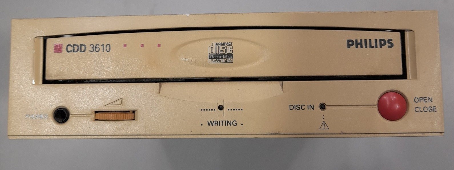 PHILIPS CDD3610/51 CD-RW Drive IDE USED UNTESTED
