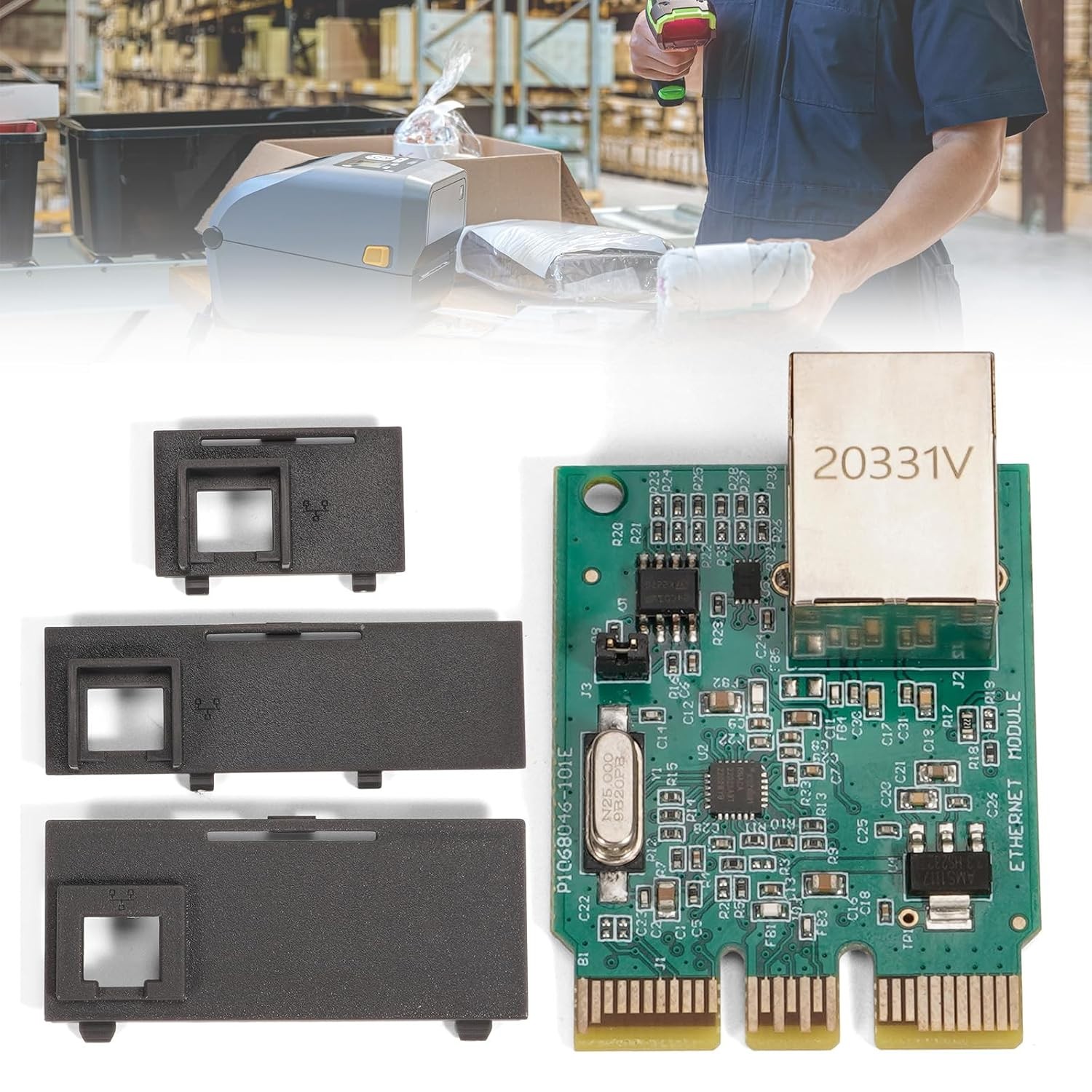Upgrade Ethernet Module for ZEBRA ZD410 ZD420C ZD420D ZD420 Printer P1080383-442