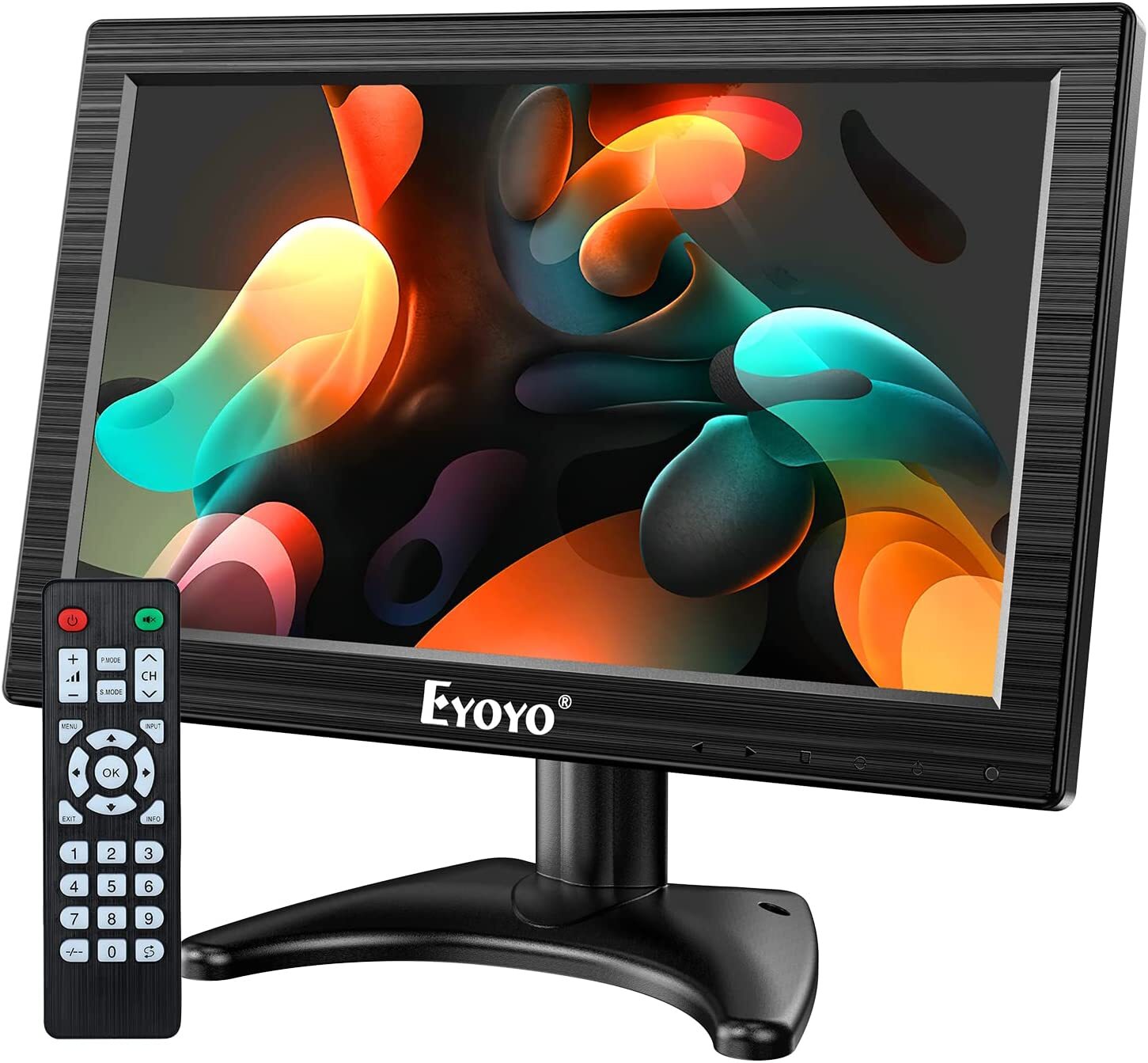EYOYO 11.6" IPS Security Monitor Dual Speakers HDMI/VGA/AV/BNC Input CCTV screen