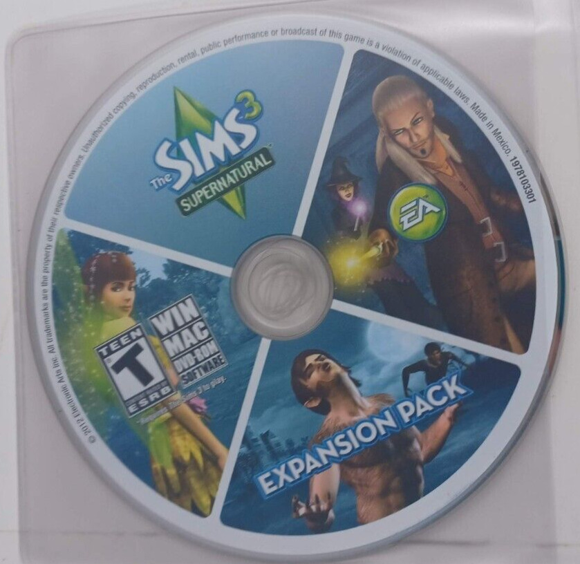 the sims 3 supernatural expansion pack requires sims 3 to play good