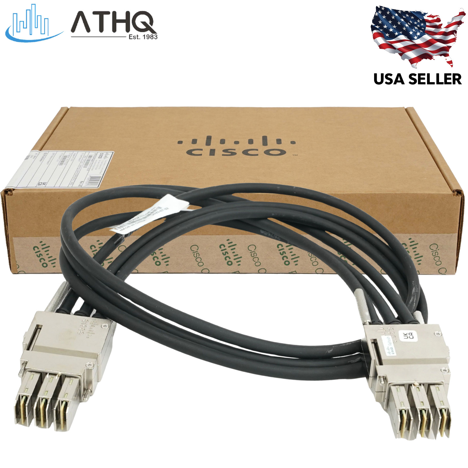 Cisco STACK-T1-1M-RF 1m StackWise-480 Type 1 Stacking Cable Catalyst 3850 C9300
