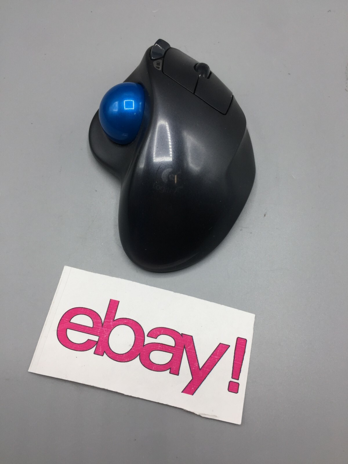 Logitech M570 910-001799 Wireless Trackball Mouse Black w/ Bluetooth Dongle