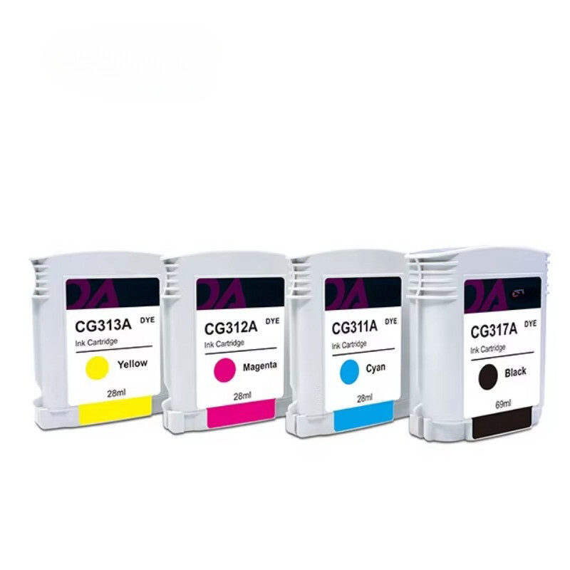 Compatible Ink Cartridge CG311A CG312A CG313A CG317A for HP Scanning 1000 1100