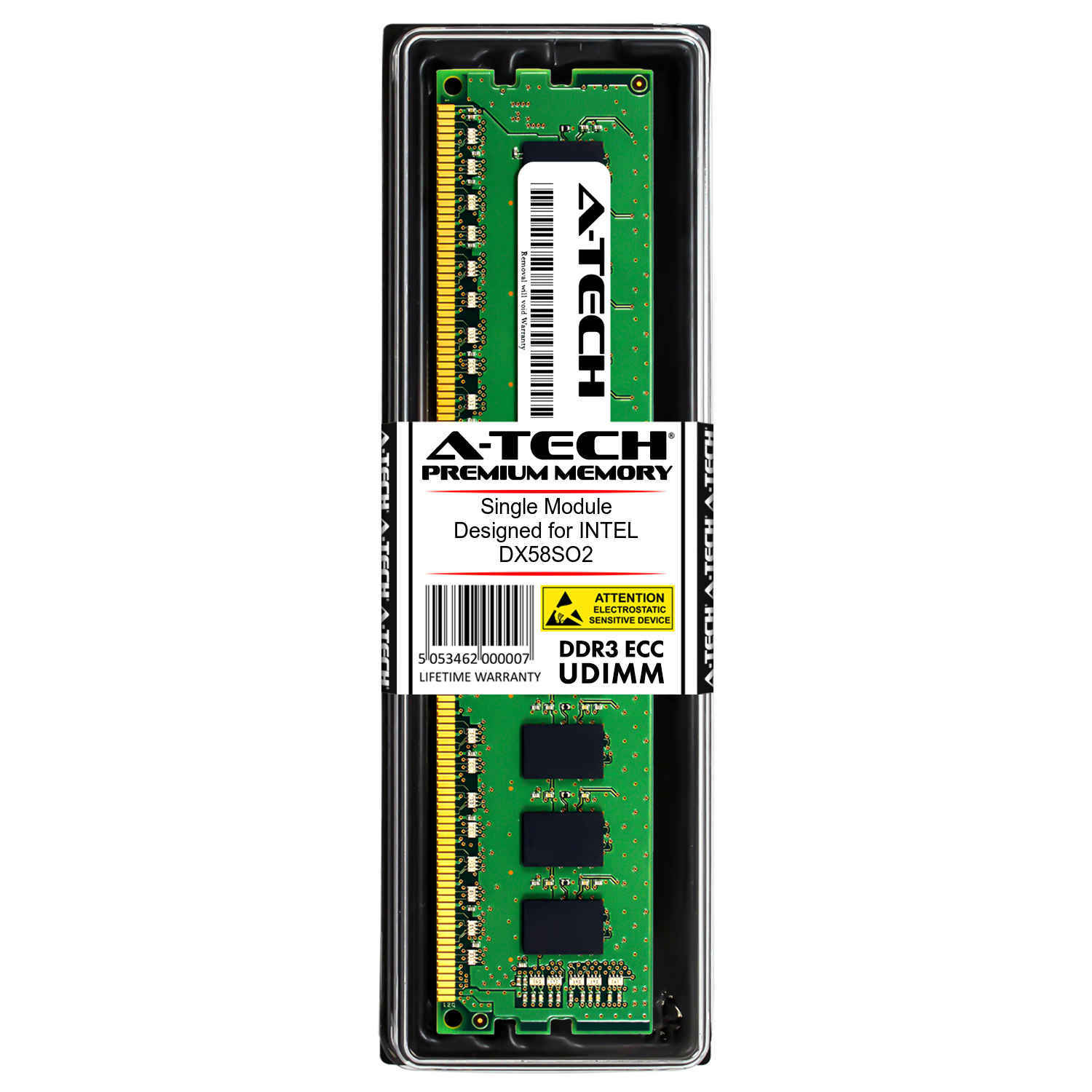 4GB 1Rx8 PC3L-12800E ECC UDIMM Intel DX58SO2 S1600JP2 R1208BB4DC Memory RAM