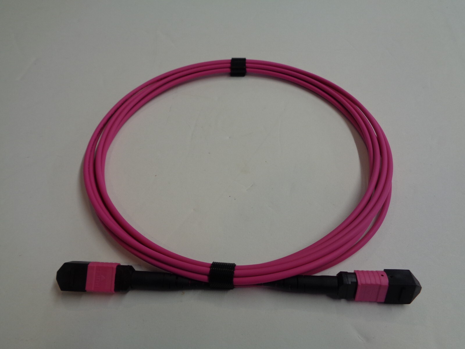 12-Fiber MPO Fem/Fem OM4 Multimode Patch Cable - Type A - 3 Meter