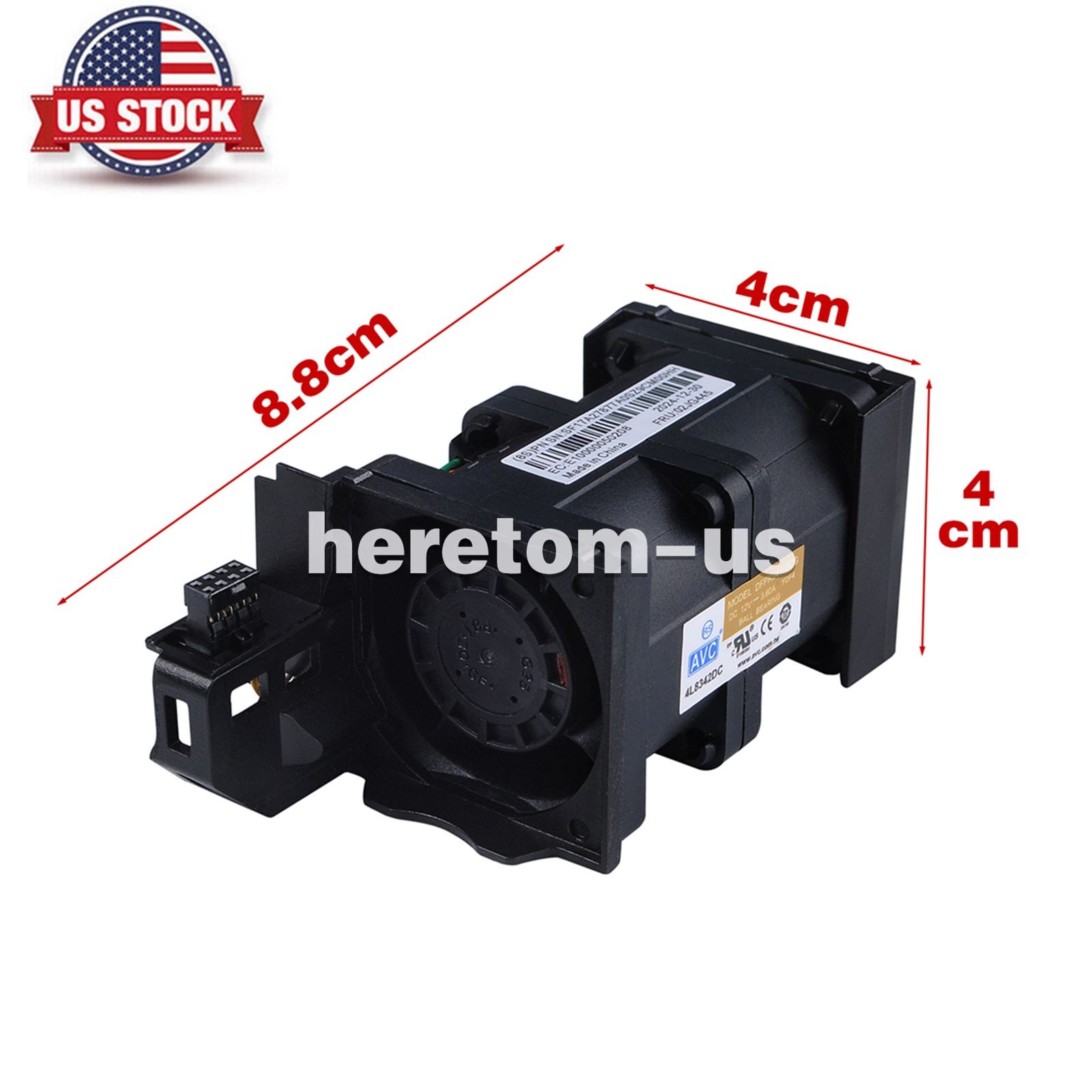 New 02JG445 High Performance CPU Cool Fan for Lenovo SR645 SR655 1U SR630 V2 V3