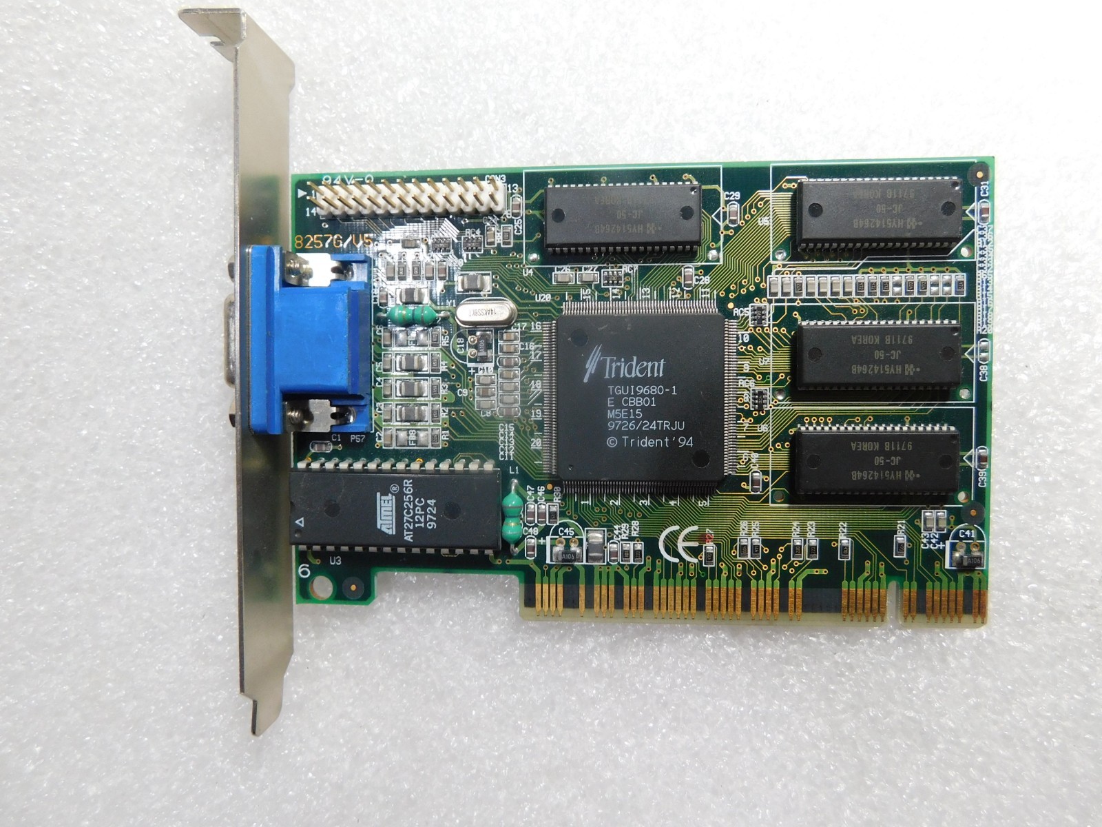 JATON TRIDENT TV57 TGUI9680 2MB PCI VGA VIDEO GRAPHICS CARD ADAPTER