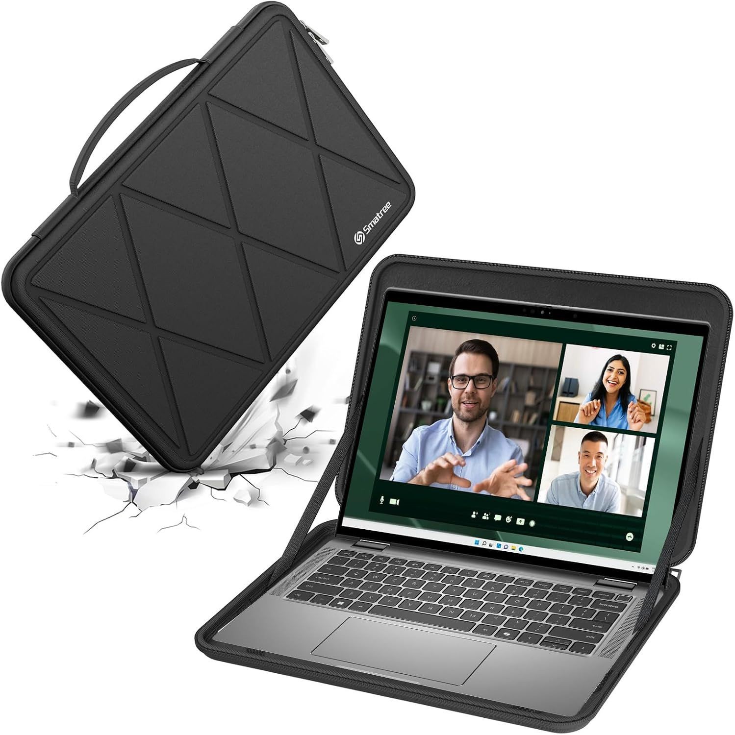 M24T Hard Protective 13 inch Laptop Case for Apple, DELL, Microsoft Devices