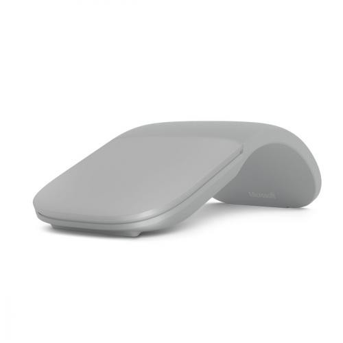 Microsoft Surface Arc Touch Mouse Platinum - Wireless - Bluetooth Connectivity -