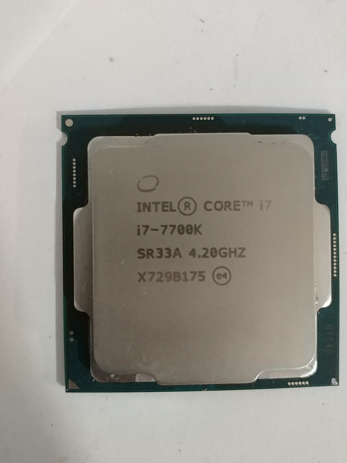 Intel Core i7-7700K CPU Processor