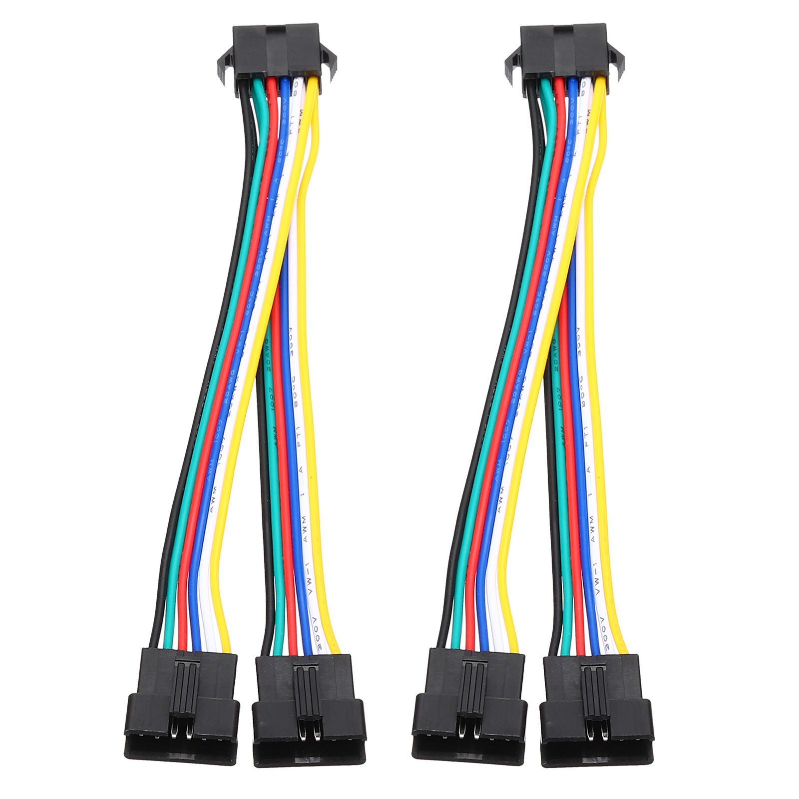 2Pcs ARGB Splitter Cable Fan RGB Extension Power Cord with 6Pin Splitter Cable]