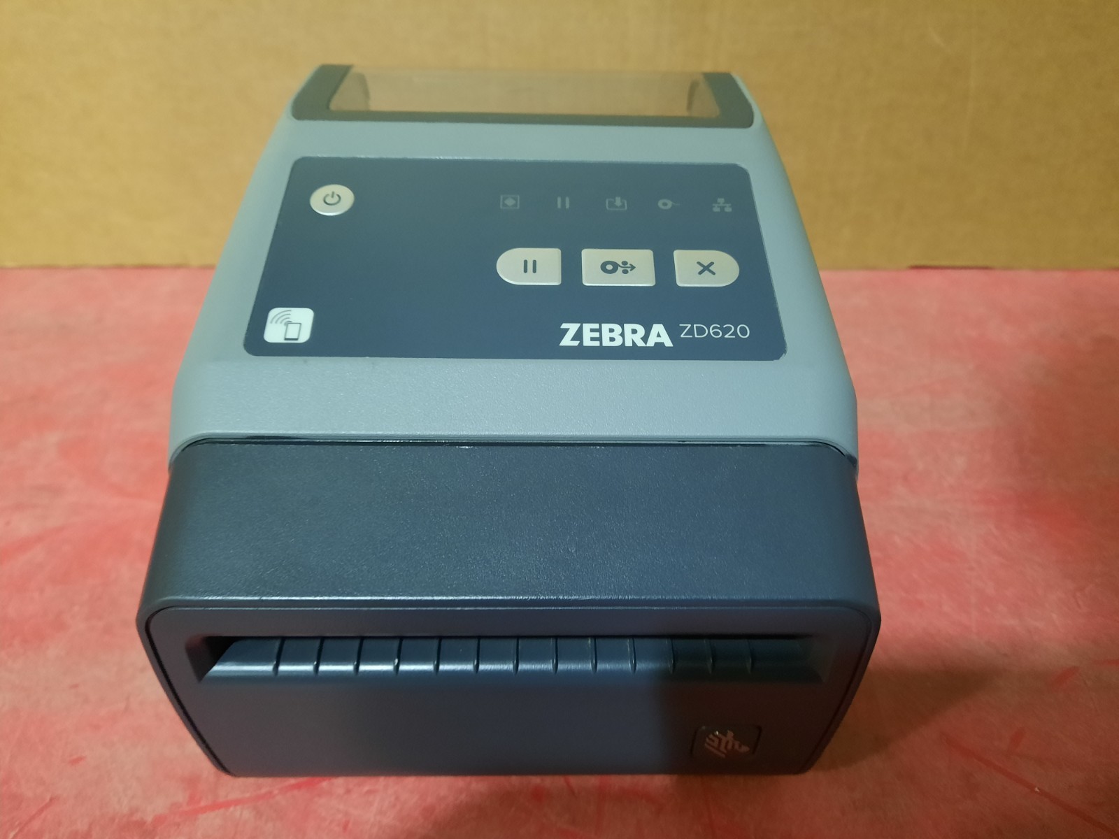 Zebra ZD620 ZD62042-D21F00EZ Label Printer Auto Cutter No AC Adapter TESTED