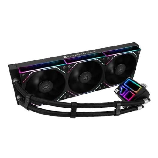Thermalright Frozen Infinity 360 CPU Water Cooler,360 Aio CPU Cooler, Black