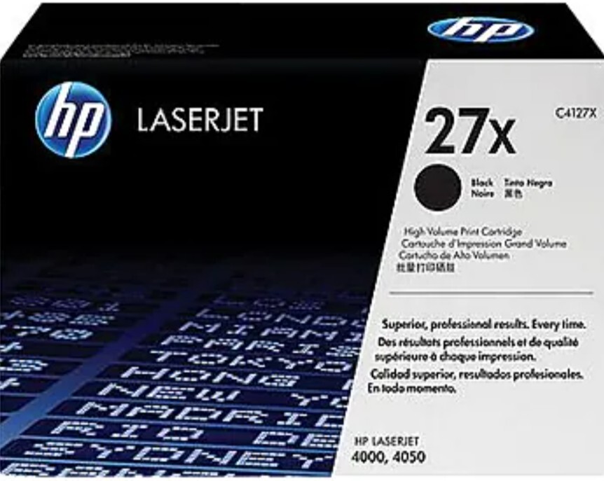 HP27X BLACK HIGH YIELD TONER CARTRIDGE