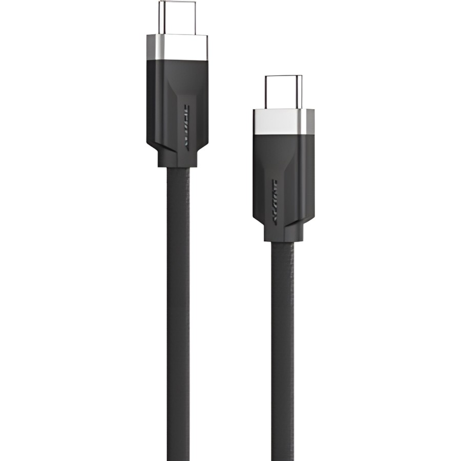 ALOGIC FUSCC2-SGR Fusion USB-C to USB-C Cable 2m 4K Video 100W Space Gray Blk
