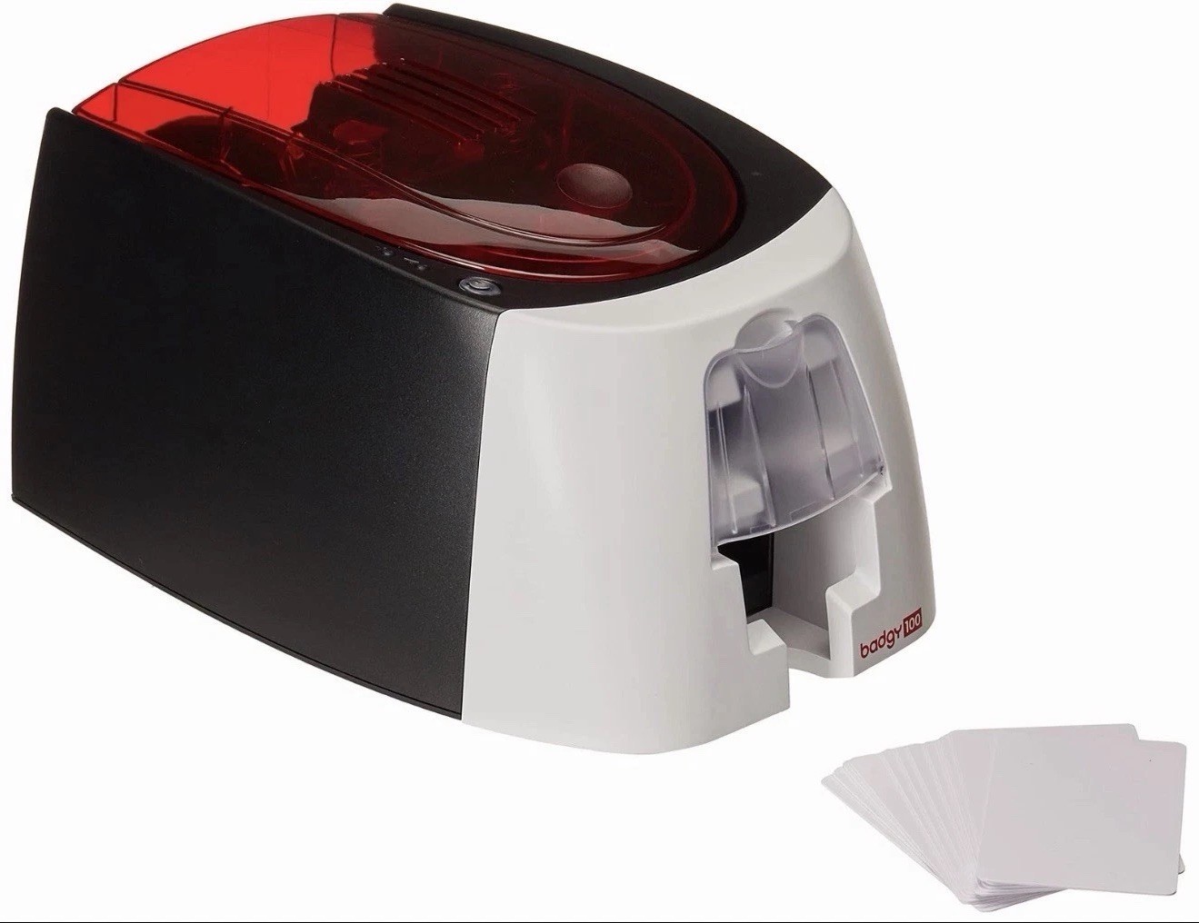 Badgy Evolis Badgy100 ID Card Printer, Dye-Sub Color 300dpi USB, CR80