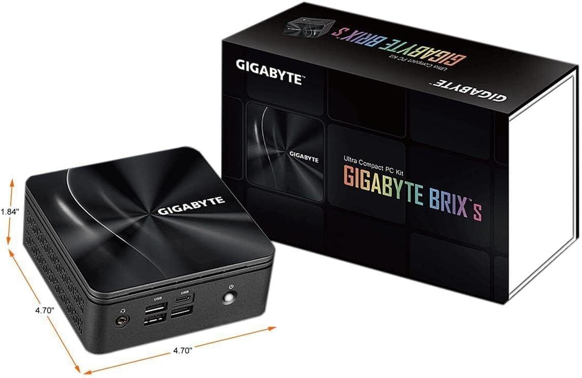 Gigabyte Ultra Compact PC Kit (AMD Barebone, Include AMD RYZEN R7-4800U CPU)