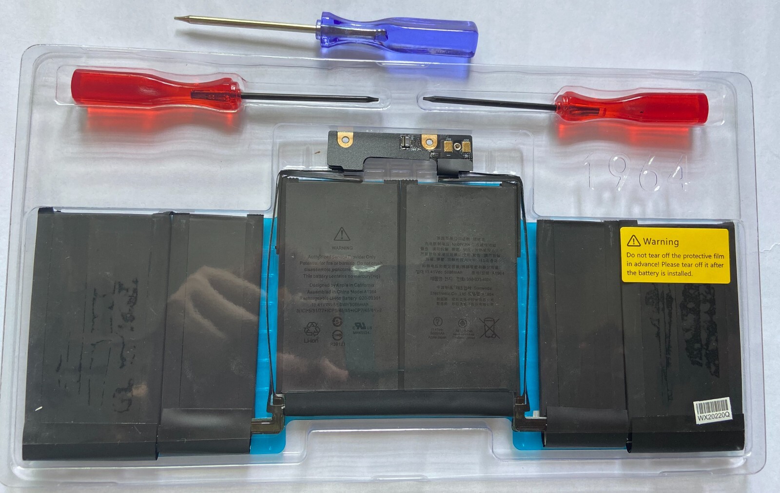 Genuine A1964 Battery MacBook Pro 13" A1989 Mid 2018 2019 / A2251 2020 EMC 3214