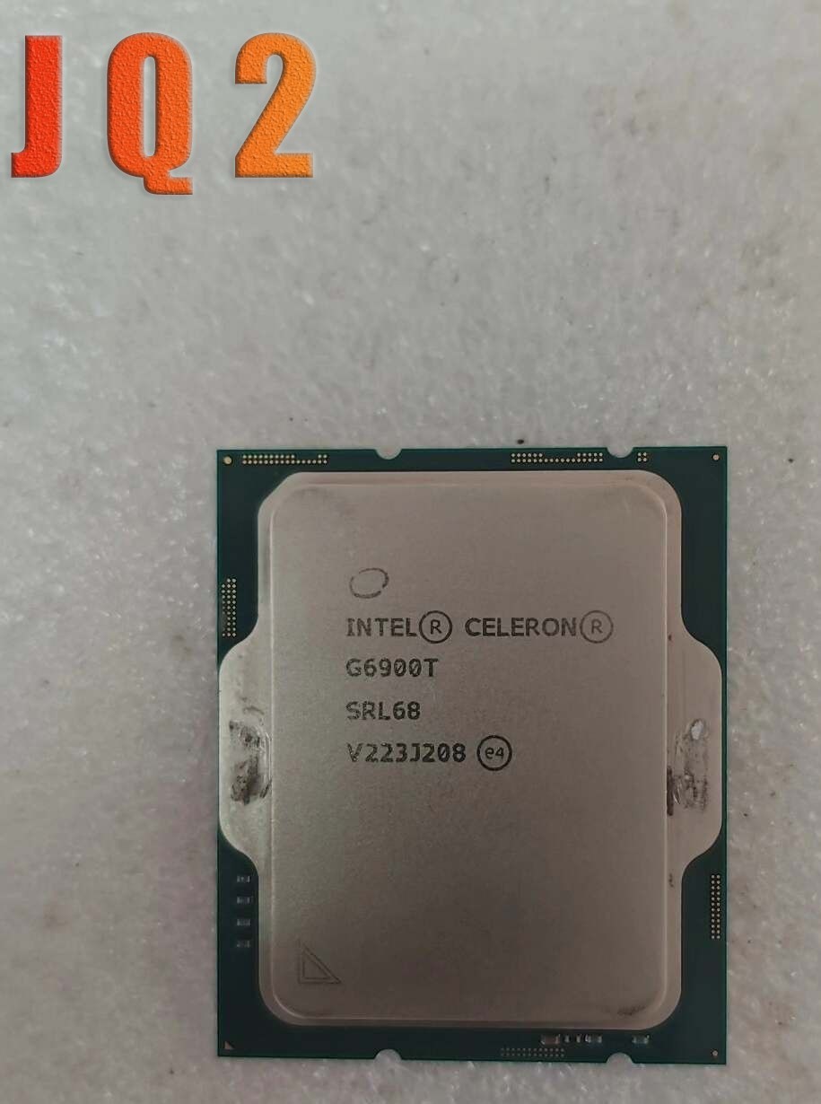 12th Gen Intel Celeron G6900T LGA 1700 CPU Processor 2.8GHz Dual-core 35W Used